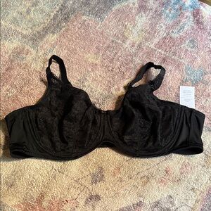 Black Lace Bra